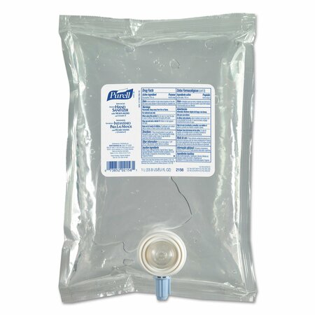 Purell Advanced Hand Sanitizer Gel NXT Refill, 1000 ml, PK8 2156-08